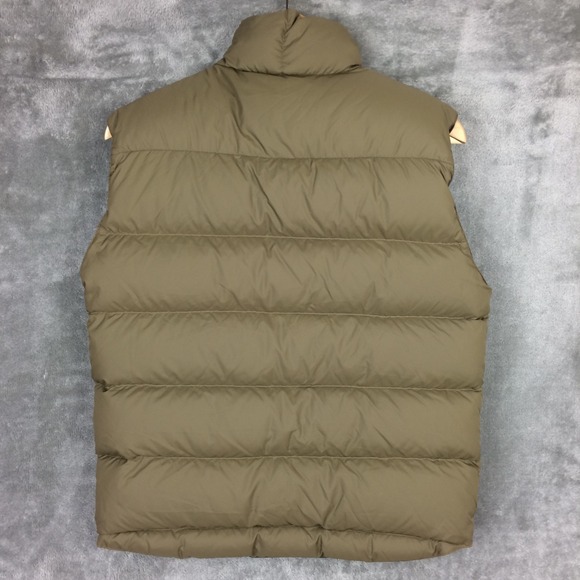 Mountain Equipment MEC Down Vest Mens XS Puffer Khaki Hiking Outdoors Vtg - Picture 8 of 15